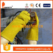 Yellow Cow Split Leather Reinforced Welder Glove Safety Gloves